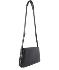 PINKO TRIPLET MINI Schultertasche aus Leder - Damentaschen