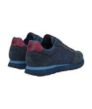 SUN68 TOM SOLID Turnschuhe Marineblau/Burgund - Herrenschuhe - 4