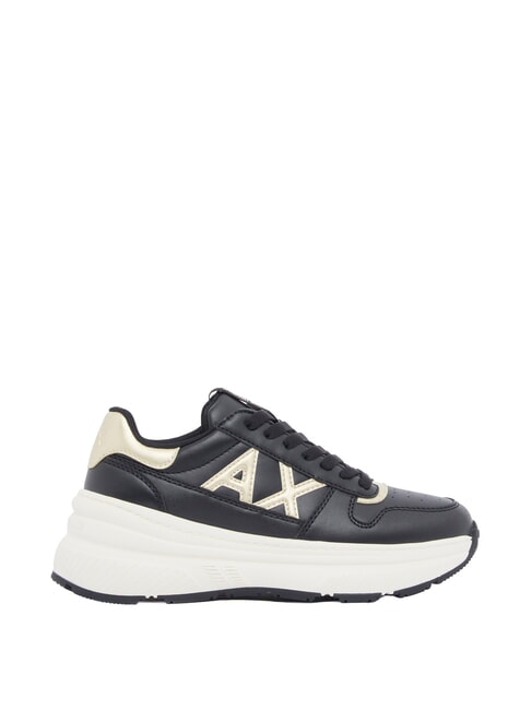 NIKY Turnschuhe Schwarz + Hellgold - Damenschuhe