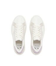 ARMANI EXCHANGE JANE High-Sohle-Sneaker Cremewei&szlig; + Ballett - Damenschuhe - 4