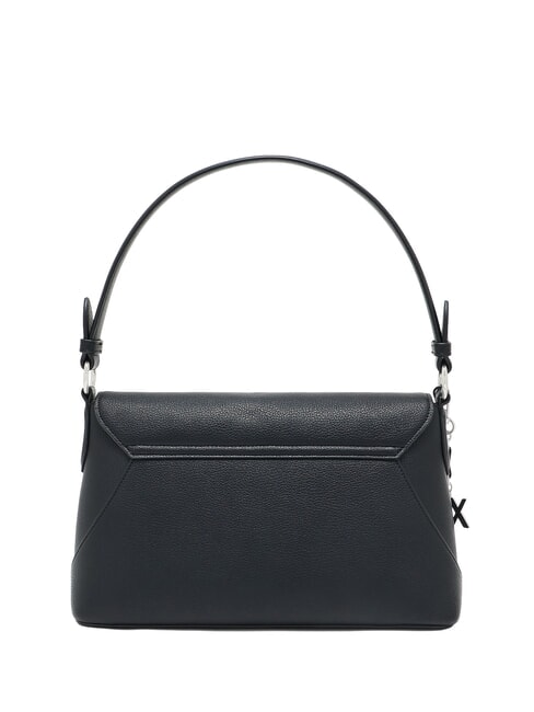 ISABEL Schultertasche mit Schultergurt Schwarz - Damentaschen