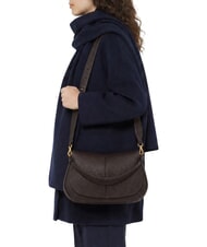 GIANNI CHIARINI HELENA ROUND Schultertasche aus Leder mit Schulterriemen - Damentaschen