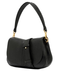 GIANNI CHIARINI HELENA ROUND Schultertasche aus Leder mit Schulterriemen Schwarz - Damentaschen - 3
