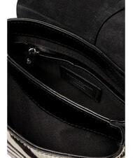 GIANNI CHIARINI HELENA ROUND Schultertasche aus Leder mit Schulterriemen schwarz-wei&szlig;es Zebra - Damentaschen - 5