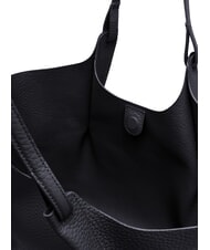 GIANNI CHIARINI DUA Gro&szlig;e Umh&auml;ngetasche aus Leder Nacht - Damentaschen - 6