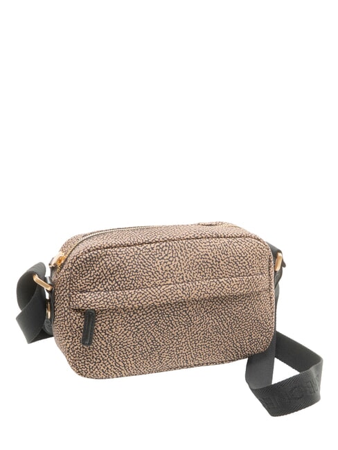 B-CLUB Mini-Schultertasche OP / NATUR / SCHWARZ - Damentaschen
