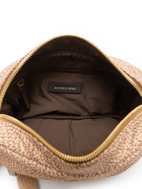 B-CLUB Mini-Schultertasche beiger Meer - Damentaschen