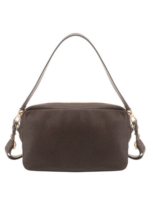 B-CLUB Schultertasche mit Schultergurt Schokolade - Damentaschen