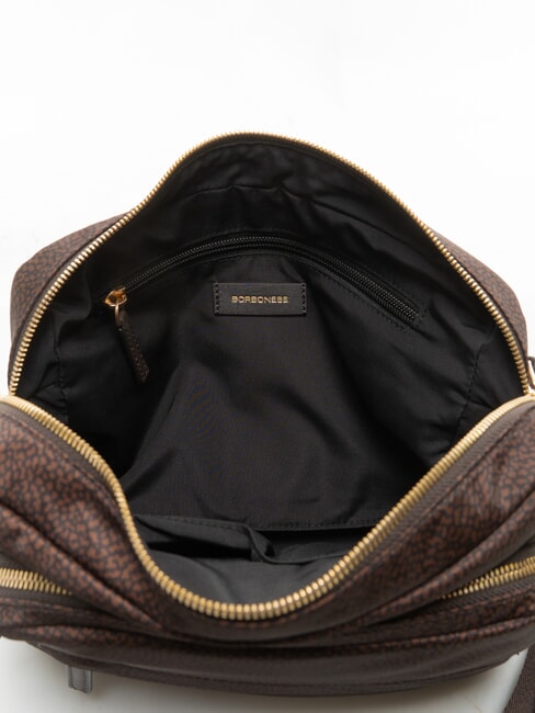 B-CLUB Schultertasche mit Schultergurt Schokolade - Damentaschen