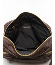 BORBONESE B-CLUB Schultertasche mit Schultergurt Schokolade - Damentaschen - 5