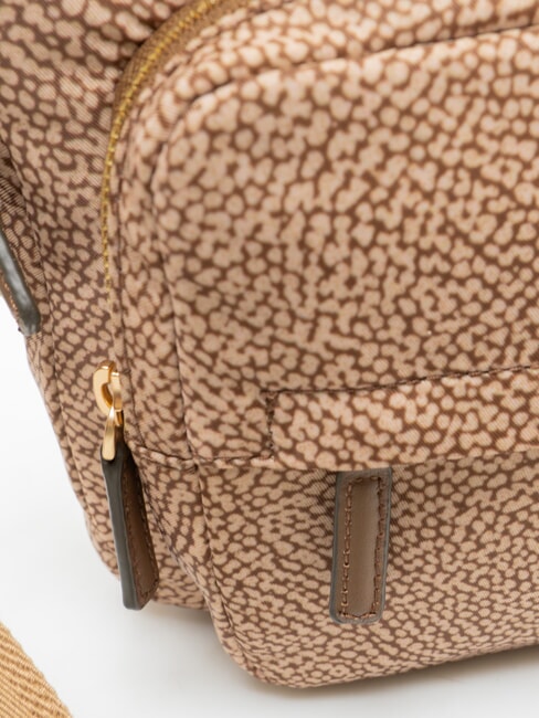 B-CLUB Schultertasche mit Schultergurt beiger Meer - Damentaschen