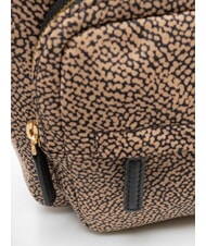 BORBONESE B-CLUB Schultertasche mit Schultergurt OP / NATUR / SCHWARZ - Damentaschen - 3
