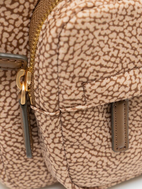 B-CLUB Schultertasche mit Schultergurt beiger Meer - Damentaschen
