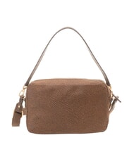 BORBONESE B-CLUB Schultertasche mit Schultergurt Kastanie - Damentaschen - 3