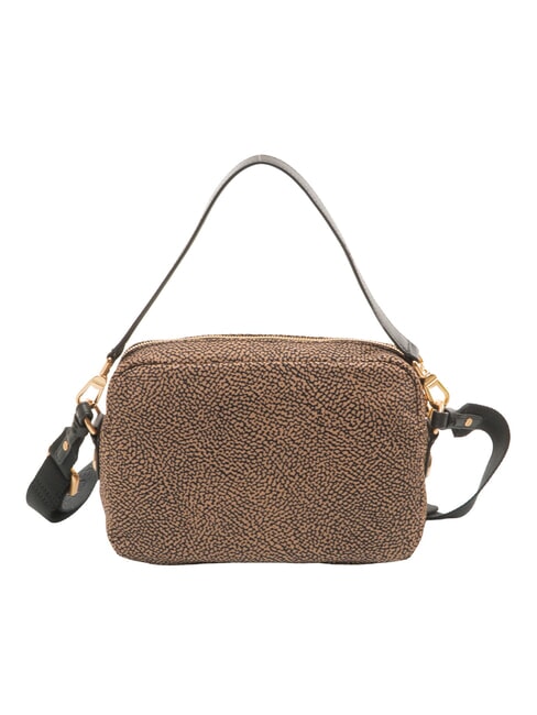 B-CLUB Schultertasche mit Schultergurt OP / NATUR / SCHWARZ - Damentaschen