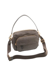 BORBONESE B-CLUB Schultertasche mit Schultergurt Teer - Damentaschen - 2