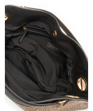 BORBONESE LONDON Handtasche mit Schulterriemen OP / NATUR / SCHWARZ - Damentaschen - 5