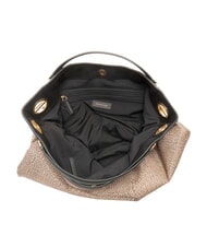 BORBONESE LONDON Handtasche mit Schulterriemen OP / NATUR / SCHWARZ - Damentaschen - 5