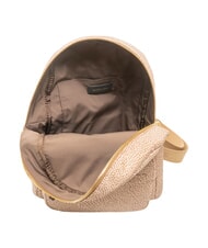 BORBONESE B-CLUB Rucksack mit Vordertasche beiger Meer - Damentaschen - 5
