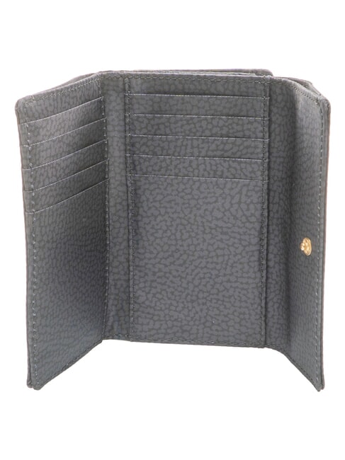 B-CLUB Mittlere Geldb&ouml;rse dunkles Schwarz - Brieftaschen Damen