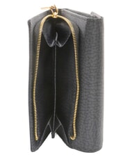 BORBONESE B-CLUB Mittlere Geldb&ouml;rse dunkles Schwarz - Brieftaschen Damen - 4