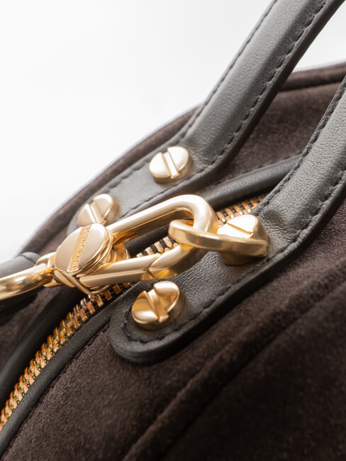 SEXY Handtasche mit Schulterriemen Kaffee"/Ebenholz - Damentaschen