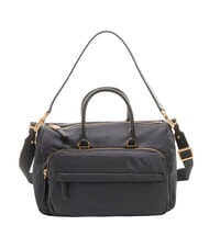 BORBONESE B-CLUB Handtasche mit Schulterriemen dunkles Schwarz - Damentaschen - 2