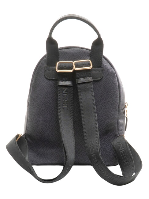 B-CLUB Rucksack mit Vordertasche dunkles Schwarz - Damentaschen