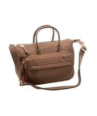 BORBONESE B-CLUB Handtasche mit Schulterriemen Kastanie - Damentaschen - 3