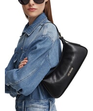 LOVE MOSCHINO SMART DAILY Schultertasche mit Schultergurt Schwarz - Damentaschen - 2