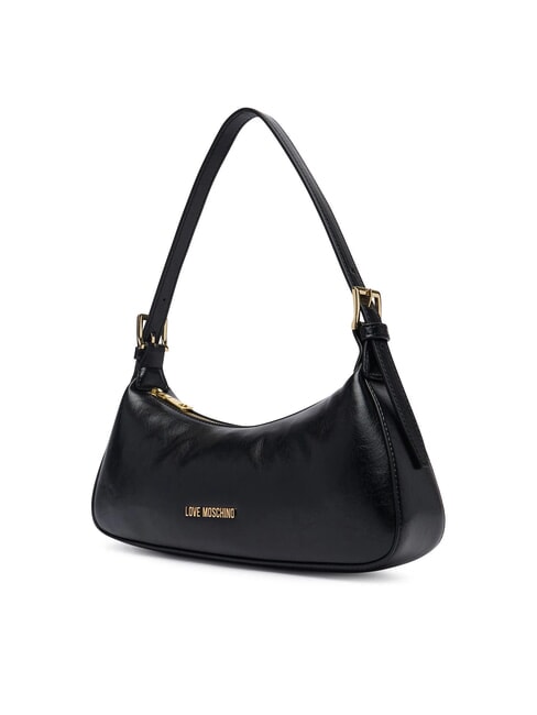 SMART DAILY Schultertasche mit Schultergurt Schwarz - Damentaschen