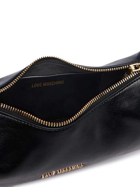SMART DAILY Schultertasche mit Schultergurt Schwarz - Damentaschen