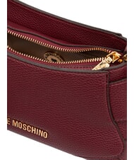 LOVE MOSCHINO URBAN ICON Handtasche mit Schulterriemen Wein - Damentaschen - 4