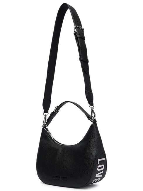 GIANT Schultertasche mit Schultergurt Schwarz Schwarz - Damentaschen