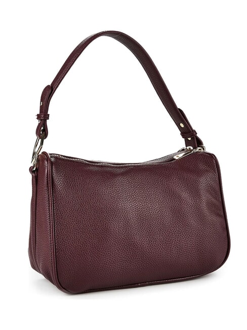 THAOE RE Schultertasche mit Schultergurt Bordeaux - Damentaschen
