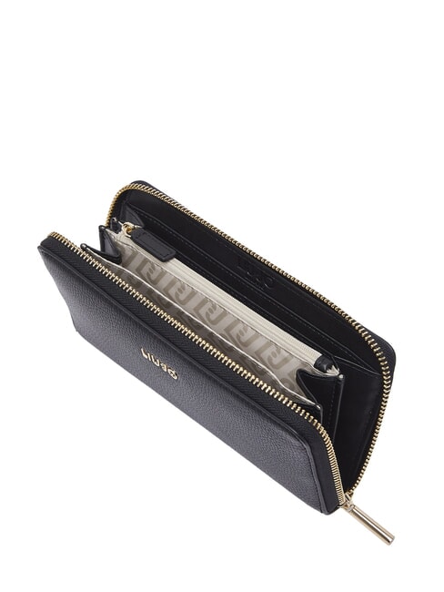 KALISKA Rei&szlig;verschluss-Geldb&ouml;rse SCHWARZ - Brieftaschen Damen