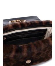 LIUJO LAPUFFY Schultertasche mit Schultergurt blauer Denim - Damentaschen - 4