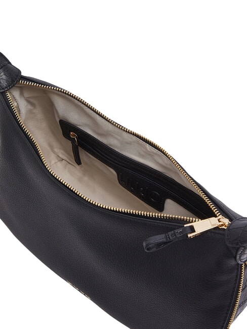 KALISKA Schultertasche mit Schultergurt SCHWARZ - Damentaschen