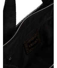 LIUJO ANIMALIER Handtasche mit Schulterriemen SCHWARZ - Damentaschen - 4
