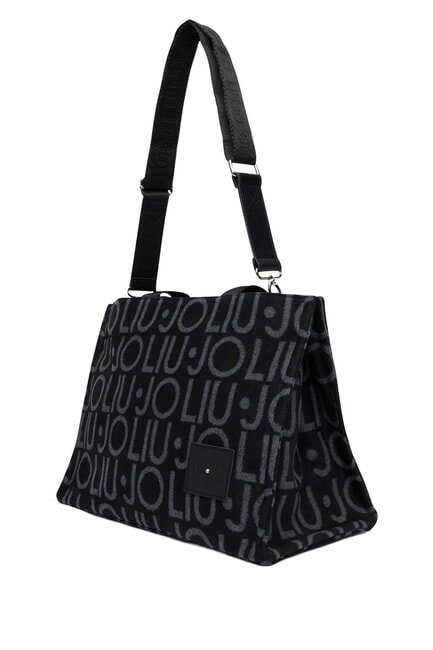ANIMALIER Handtasche mit Schulterriemen SCHWARZ - Damentaschen