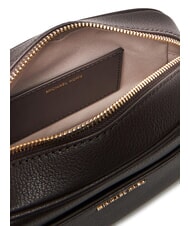 MICHAEL KORS JET SET Schultertasche aus Leder f&uuml;r Kameras Schokolade - Damentaschen - 4