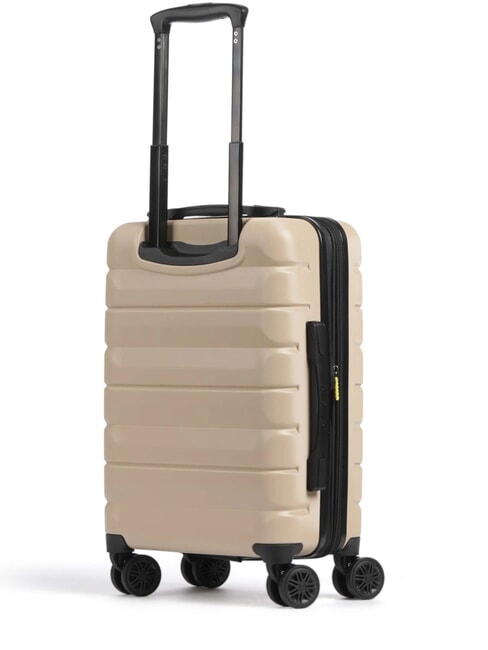 AIR ARMOUR Erweiterbarer Handgep&auml;cktrolley Elfenbein - Handgep&auml;ck