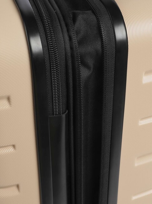 AIR ARMOUR Erweiterbarer Handgep&auml;cktrolley Elfenbein - Handgep&auml;ck