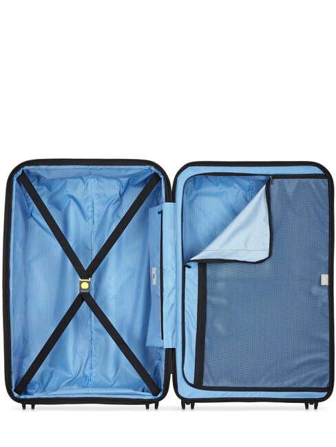LUTECE SE Gro&szlig;er, erweiterbarer Trolley Blau - Harte Trolleys