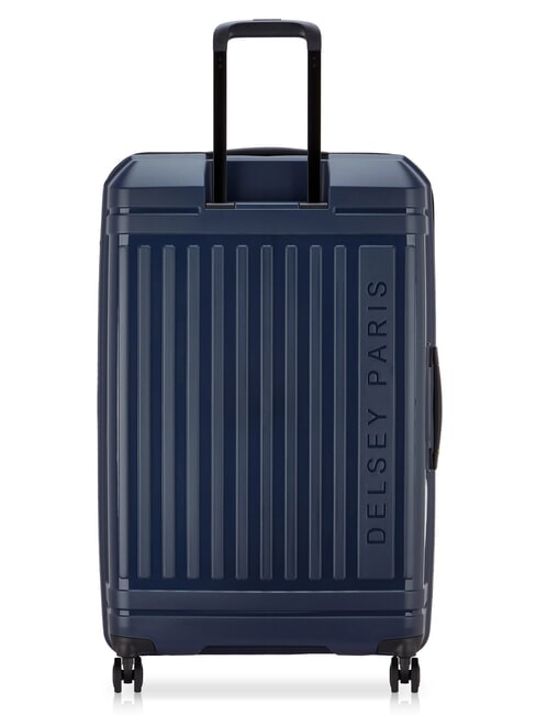 LUTECE SE Gro&szlig;er, erweiterbarer Trolley Blau - Harte Trolleys