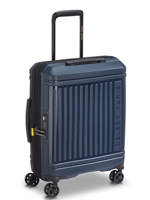 LUTECE SE Erweiterbarer Handgep&auml;cktrolley Blau - Handgep&auml;ck