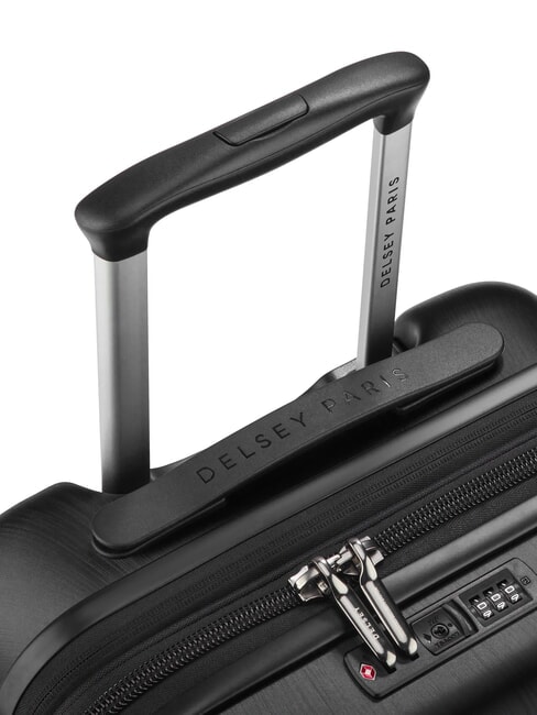 FREESTYLE Erweiterbarer Handgep&auml;cktrolley Schwarz - Handgep&auml;ck