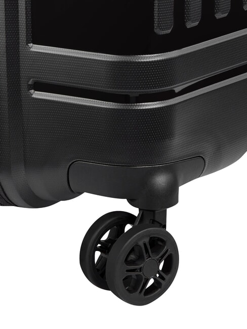 LUTECE SE Gro&szlig;er, erweiterbarer Trolley Schwarz - Harte Trolleys