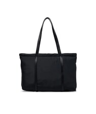 CALVIN KLEIN TOTE Einkaufstasche aus recyceltem Stoff auf Schwarz - Damentaschen - 3