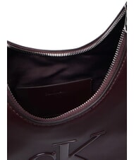CALVIN KLEIN BOLD CK Schultertasche mit Schultergurt Fudge - Damentaschen - 5